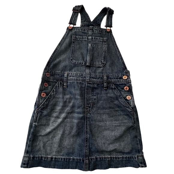 Gap Kids Denim Overall Dress Size 8 - Picture 1 of 4